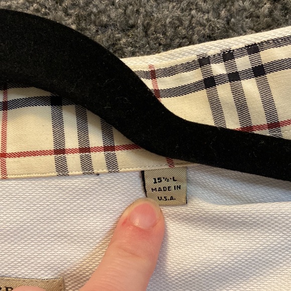 Authentic Burberry white button up! - Picture 5 of 6